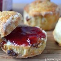 Cherry and Date Scones