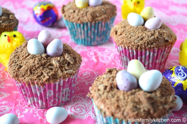 Extremely Chocolatey Easter Cupcakes